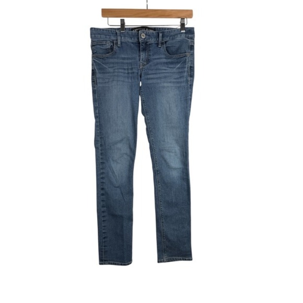 Express Women's Stella Skinny Low Rise Denim Jeans‎ Size 6R Blue